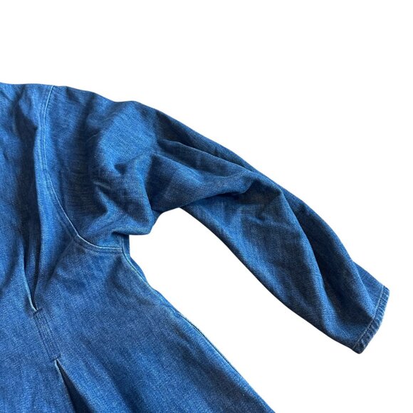 COS Blue Midi Dress - Picture 9 of 12